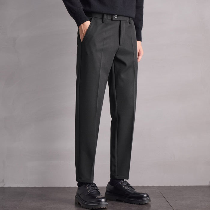Fall Winter Men Straight Casual Pants UMAIR & HAYAT SELLER