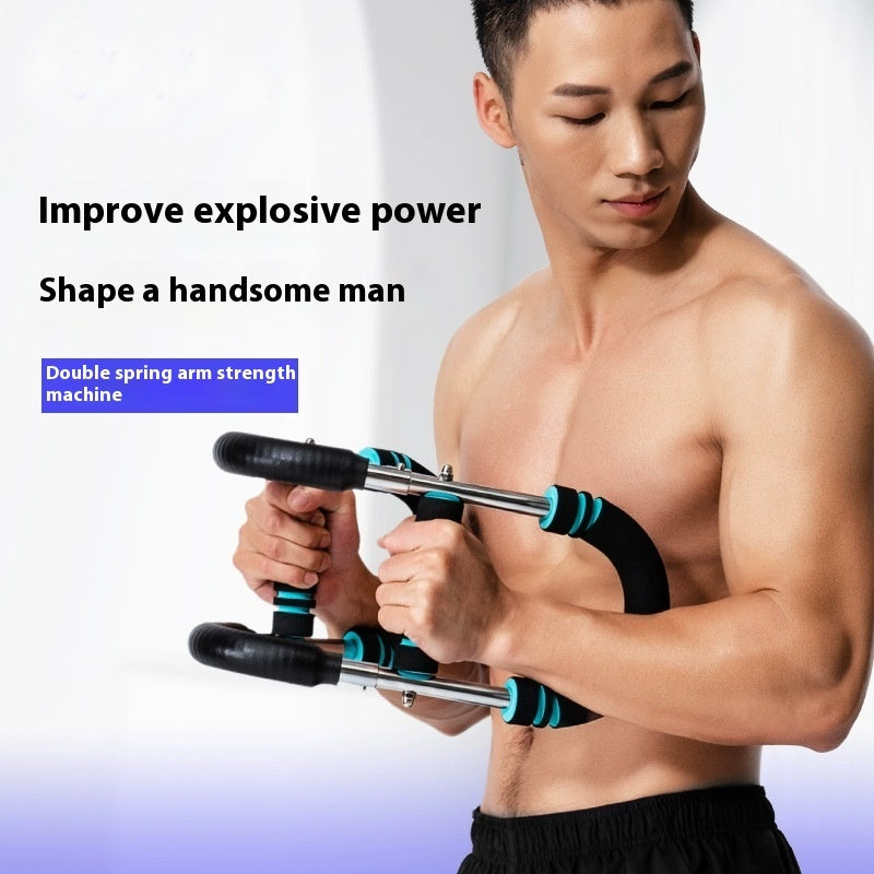 Multi-functional U-shaped Arm Strengthener Chest Trainer Adjustable Forearm Strength Exerciser Home Gym Equipment Bodybuilding UMAIR & HAYAT SELLER