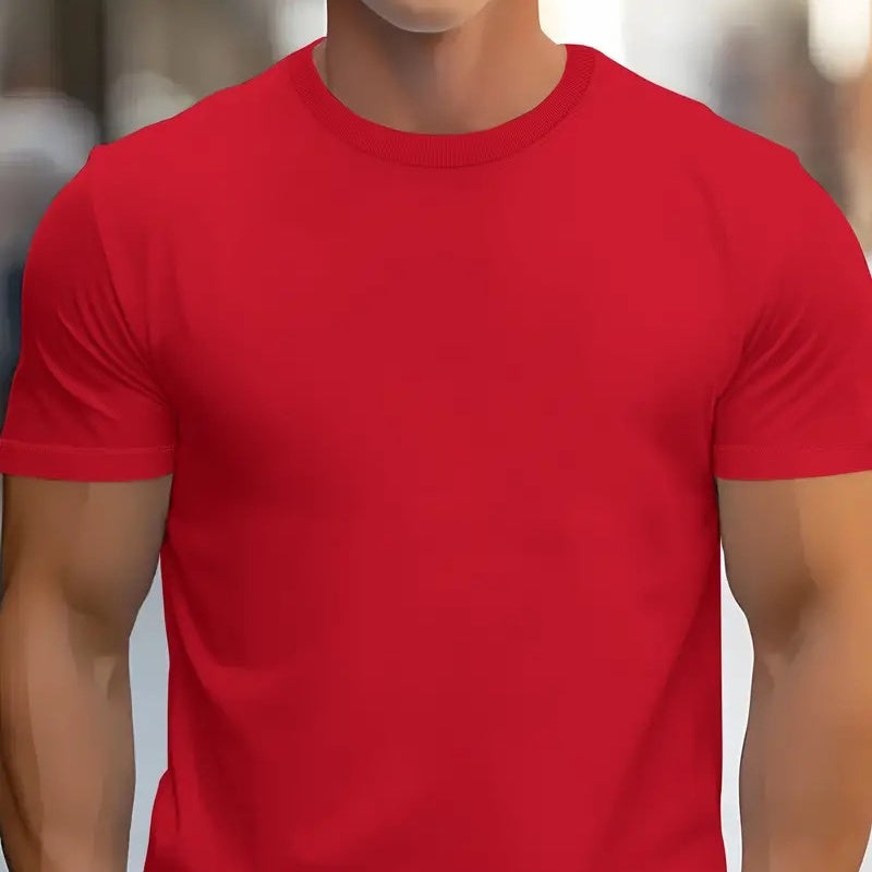 Men's Cotton Casual Short Sleeve 1