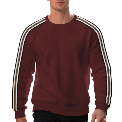 Casual Men's Loose Round Neck Sweater Thin 1