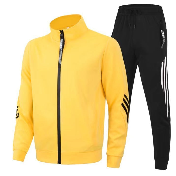 New Men's Fashion Personality Sports Suit 1
