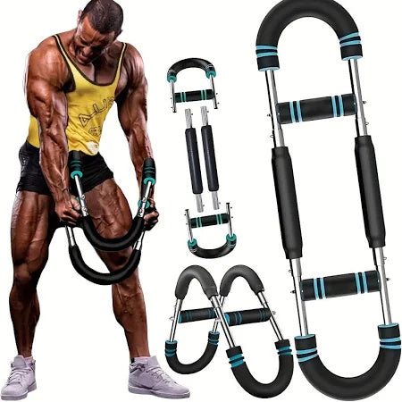 Multi-functional U-shaped Arm Strengthener Chest Trainer Adjustable Forearm Strength Exerciser Home Gym Equipment Bodybuilding UMAIR & HAYAT SELLER