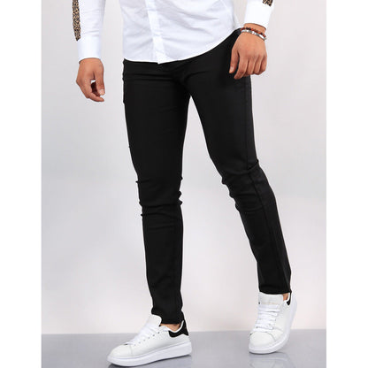 Men's Solid Color Faux Pocket Formal Casual Pants UMAIR & HAYAT SELLER