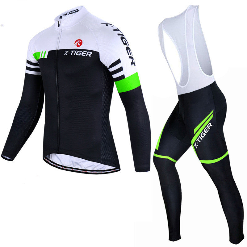 Strap Cycling Jersey Keeps Warm In Winter 1