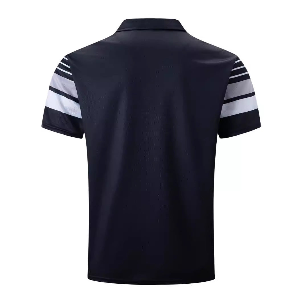 Business Striped Versatile T-shirt Men 1