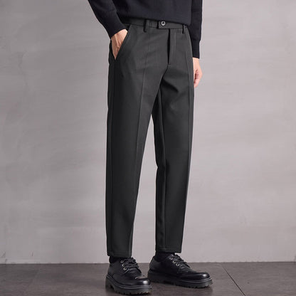 Fall Winter Men Straight Casual Pants UMAIR & HAYAT SELLER