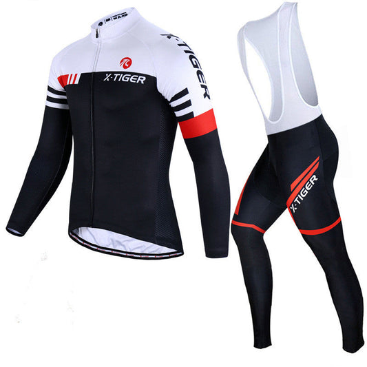 Strap Cycling Jersey Keeps Warm In Winter 1